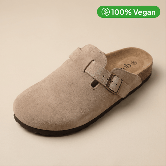 100% Vegan Suede Clogs