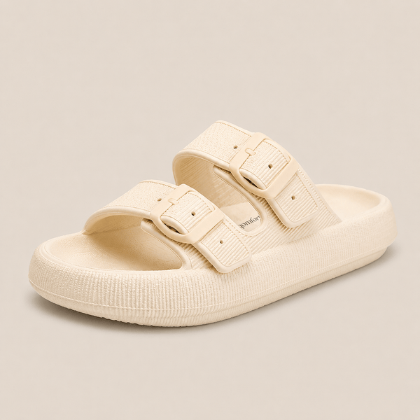 Qom Cushioned Sandals.